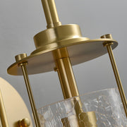 Lyra Arch Crackled Glass Wall Sconce - Lighting > Wall Lights > Wall Sconces > Diffused Light Wall Sconces | Zaevia