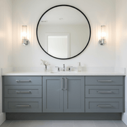 Zaevia Lyra Modern Fluted Glass Wall Sconce - Lighting > Wall Lights > Wall Sconces > Up & Down Wall Sconces | Zaevia
