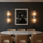 Zaevia Lyra Modern Fluted Glass Wall Sconce - Lighting > Wall Lights > Wall Sconces > Up & Down Wall Sconces | Zaevia