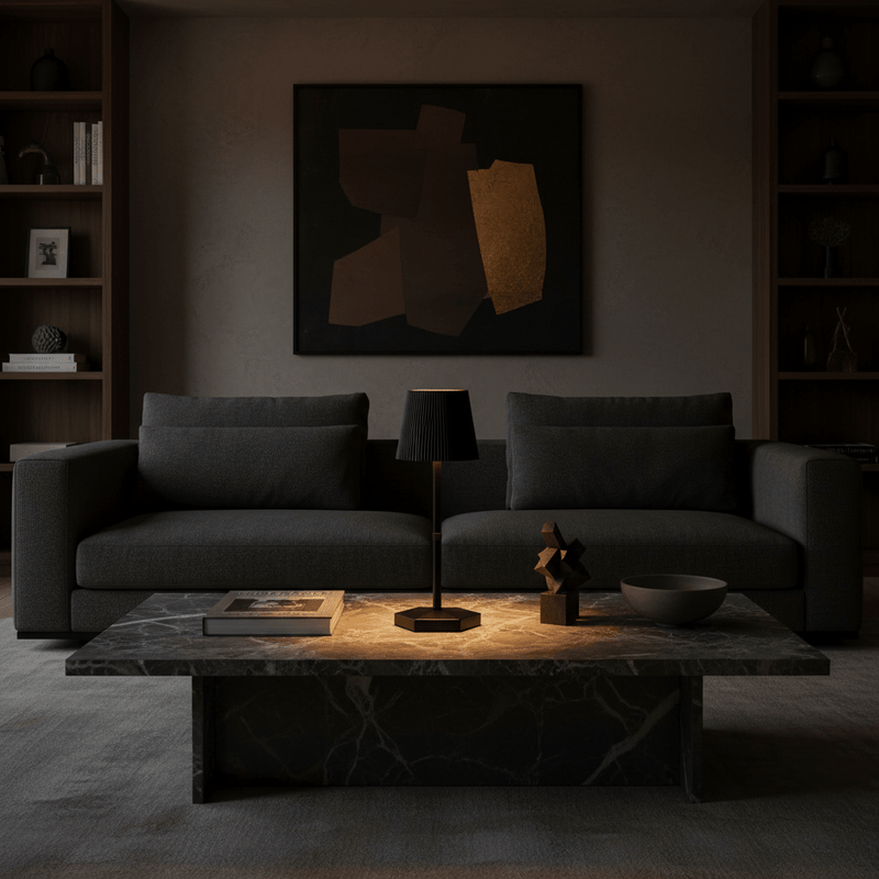 Zaevia Lyra: Modular Cordless LED Table Lamp - Table Lamp | Zaevia