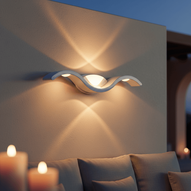 Miko Seagull Architectural Sconce - Lighting > Outdoor Lighting > Outdoor Wall Lighting > Up & Down Wall Lights | Zaevia