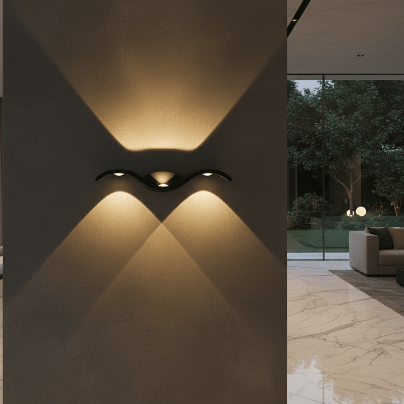 Miko Seagull Architectural Sconce - Lighting > Outdoor Lighting > Outdoor Wall Lighting > Up & Down Wall Lights | Zaevia