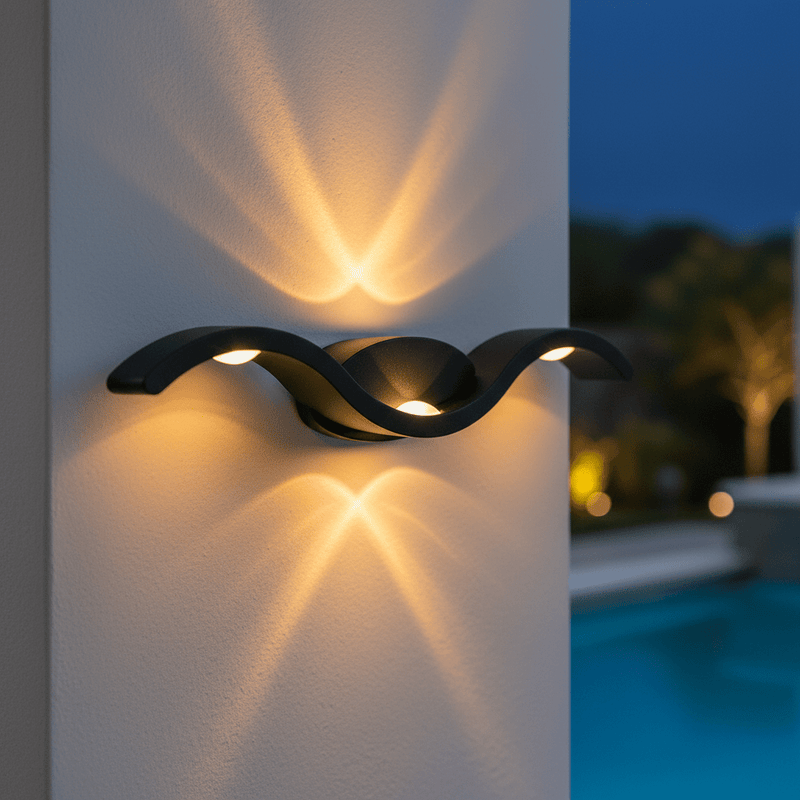 Miko Seagull Architectural Sconce - Lighting > Outdoor Lighting > Outdoor Wall Lighting > Up & Down Wall Lights | Zaevia