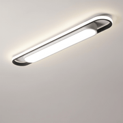 Minimalist Capsule LED Ceiling Light with Halo Backlight - Ceiling Light | Zaevia