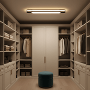 Minimalist Capsule LED Ceiling Light with Halo Backlight - Ceiling Light | Zaevia