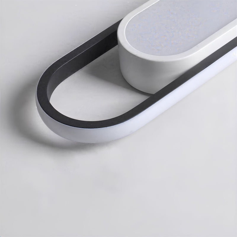 Minimalist Capsule LED Ceiling Light with Halo Backlight - Ceiling Light | Zaevia