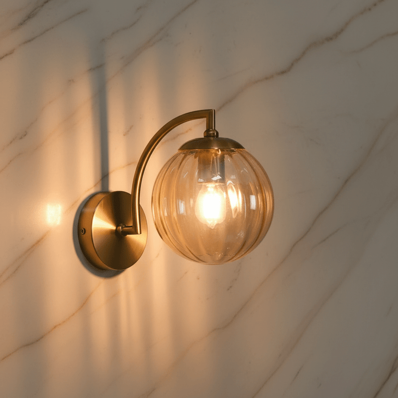 Zaevia Mirella Curved Loop Wall Sconce - Lighting > Wall Lights > Wall Sconces > Diffused Light Wall Sconces | Zaevia