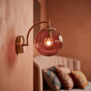 Zaevia Mirella Curved Loop Wall Sconce - Lighting > Wall Lights > Wall Sconces > Diffused Light Wall Sconces | Zaevia