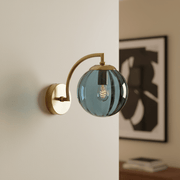 Zaevia Mirella Curved Loop Wall Sconce - Lighting > Wall Lights > Wall Sconces > Diffused Light Wall Sconces | Zaevia