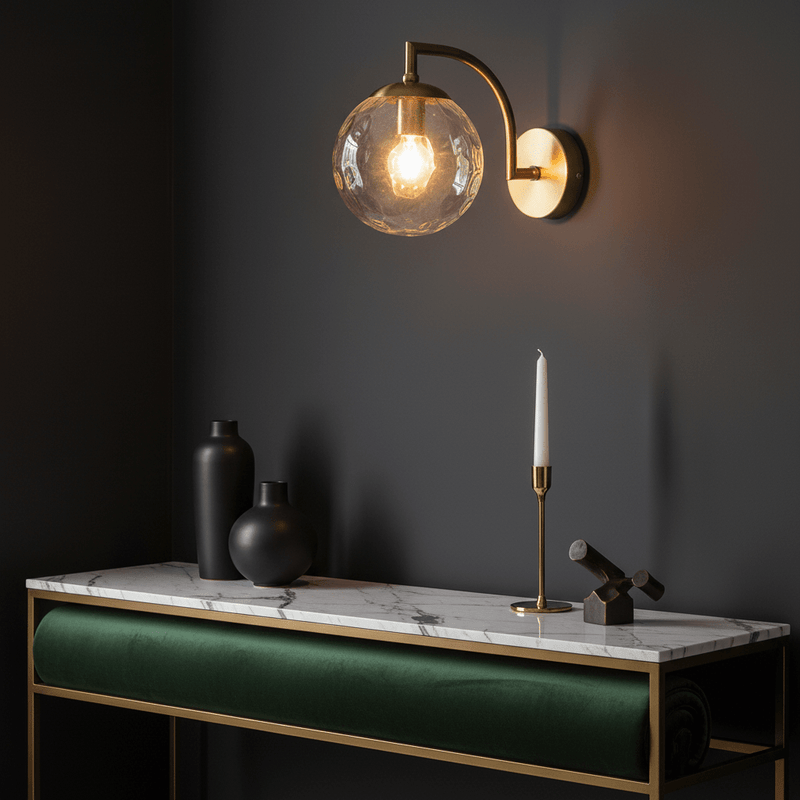 Zaevia Mirella Curved Loop Wall Sconce - Lighting > Wall Lights > Wall Sconces > Diffused Light Wall Sconces | Zaevia