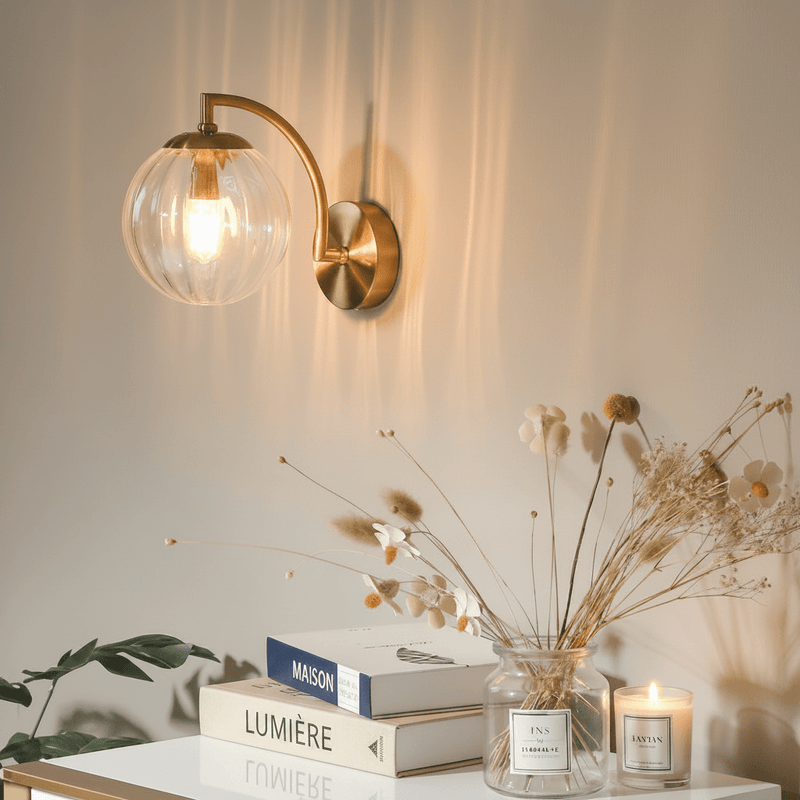Zaevia Mirella Curved Loop Wall Sconce - Lighting > Wall Lights > Wall Sconces > Diffused Light Wall Sconces | Zaevia