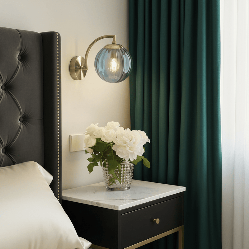 Zaevia Mirella Curved Loop Wall Sconce - Lighting > Wall Lights > Wall Sconces > Diffused Light Wall Sconces | Zaevia