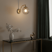 Zaevia Mirella Curved Loop Wall Sconce - Lighting > Wall Lights > Wall Sconces > Diffused Light Wall Sconces | Zaevia