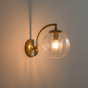 Zaevia Mirella Curved Loop Wall Sconce - Lighting > Wall Lights > Wall Sconces > Diffused Light Wall Sconces | Zaevia