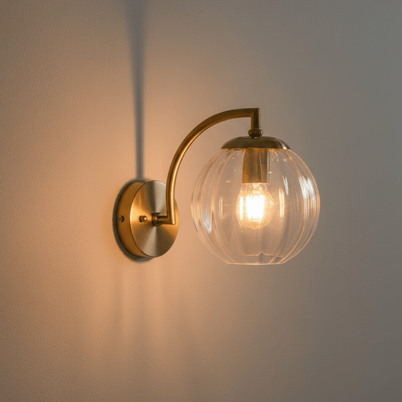Zaevia Mirella Curved Loop Wall Sconce - Lighting > Wall Lights > Wall Sconces > Diffused Light Wall Sconces | Zaevia