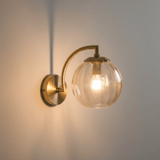 Zaevia Mirella Curved Loop Wall Sconce - Lighting > Wall Lights > Wall Sconces > Diffused Light Wall Sconces | Zaevia