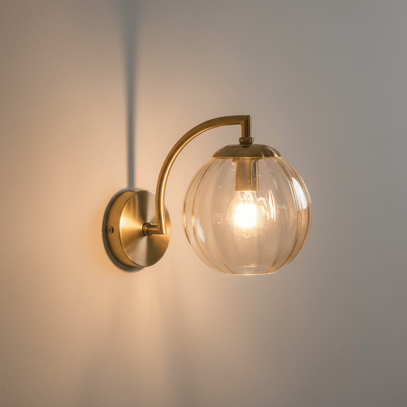 Zaevia Mirella Curved Loop Wall Sconce - Lighting > Wall Lights > Wall Sconces > Diffused Light Wall Sconces | Zaevia