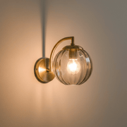 Zaevia Mirella Curved Loop Wall Sconce - Lighting > Wall Lights > Wall Sconces > Diffused Light Wall Sconces | Zaevia