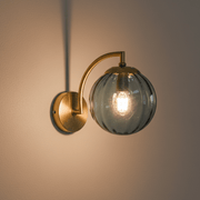 Zaevia Mirella Curved Loop Wall Sconce - Lighting > Wall Lights > Wall Sconces > Diffused Light Wall Sconces | Zaevia