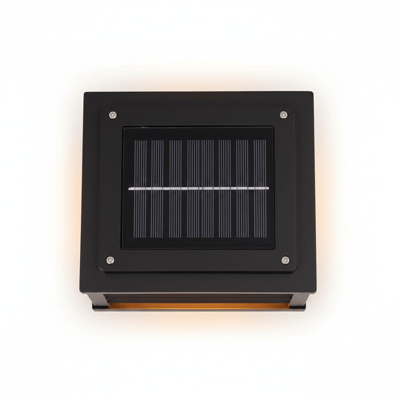 Modern Louvered Square Pillar Light - Pathway Light | Zaevia