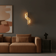 Modern Spiral Wave Wall Sconce - Wall Light | Zaevia