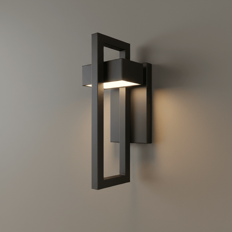 Zaevia Monolith Geometric LED Wall Sconce - | Zaevia