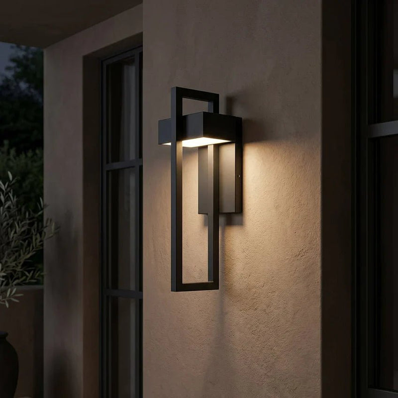 Zaevia Monolith Geometric LED Wall Sconce - | Zaevia
