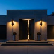 Zaevia Monolith Geometric LED Wall Sconce - | Zaevia