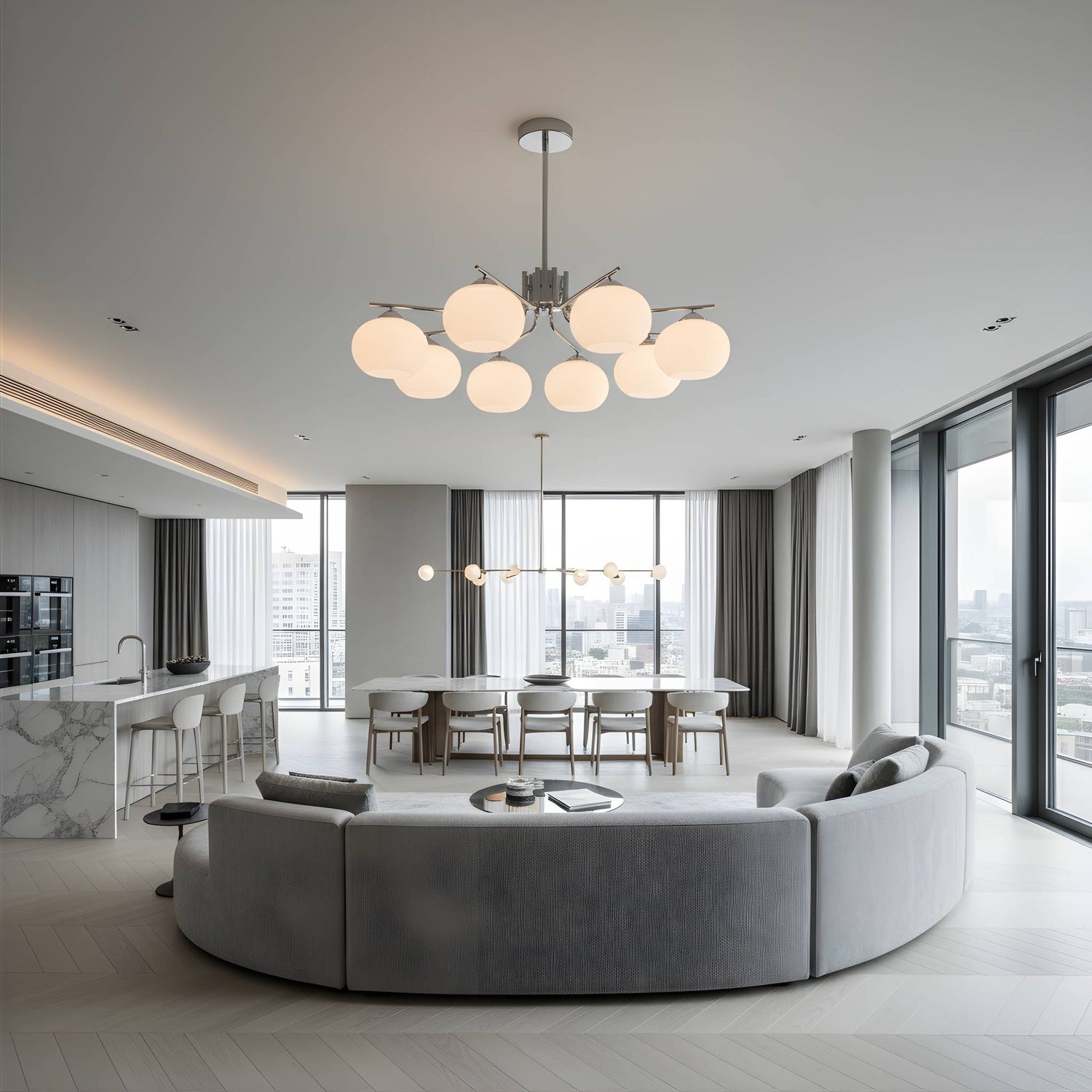 The Open Plan Deserves This Ceiling