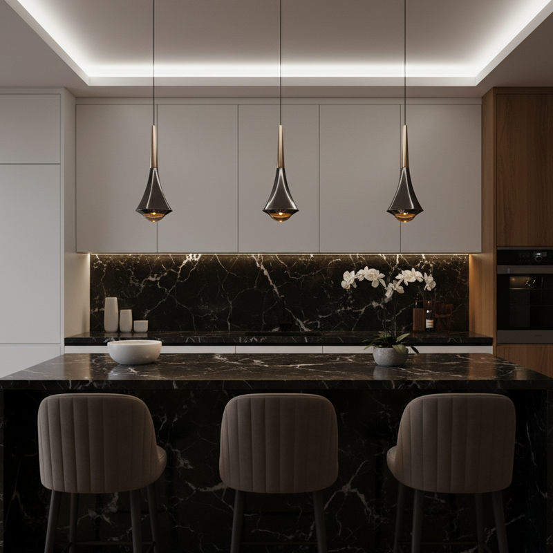 Nara Elongated Mini Pendant Light