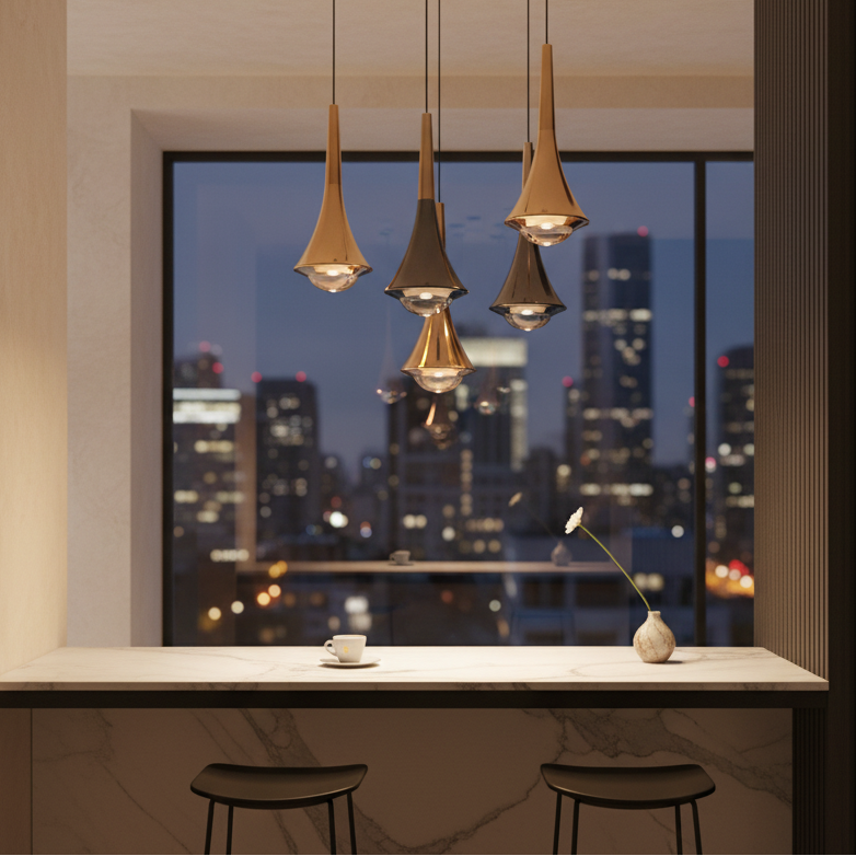 Nara Elongated Mini Pendant Light