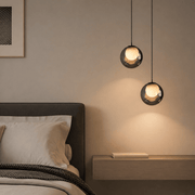 Nebula Smoked Glass Orb Pendant Light - Lighting > Ceiling Lights > Pendant Lighting > Mini Pendants | Zaevia