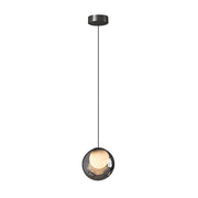 Nebula Smoked Glass Orb Pendant Light - Lighting > Ceiling Lights > Pendant Lighting > Mini Pendants | Zaevia