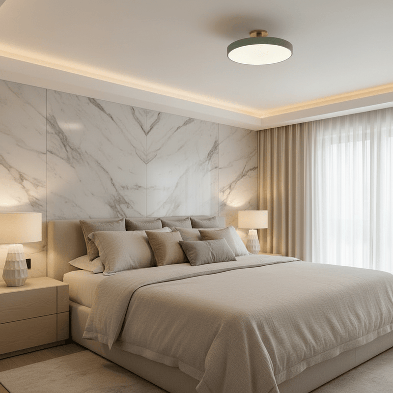 Nordic Flush Mount LED Ceiling Light - Ceiling Light | Zaevia