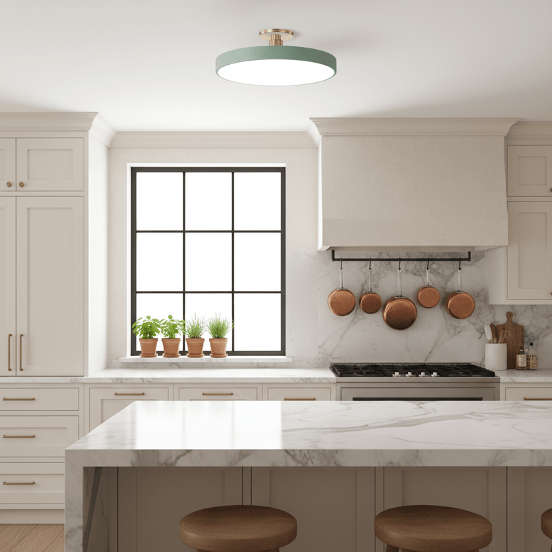 Nordic Flush Mount LED Ceiling Light - Ceiling Light | Zaevia