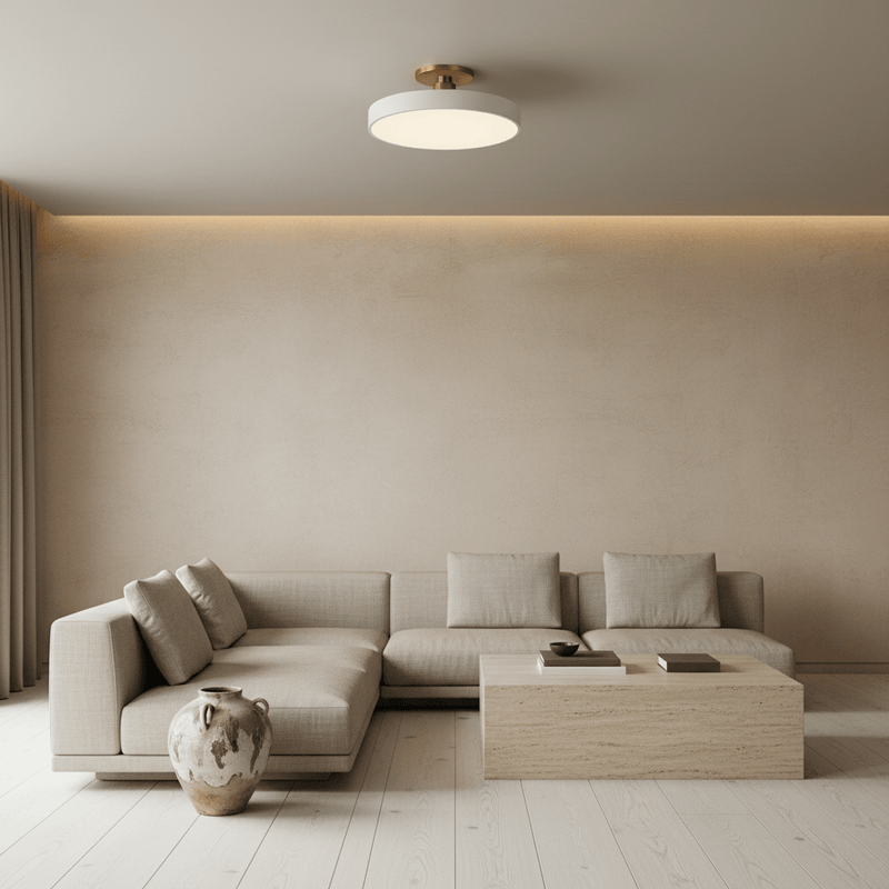 Nordic Flush Mount LED Ceiling Light - Ceiling Light | Zaevia