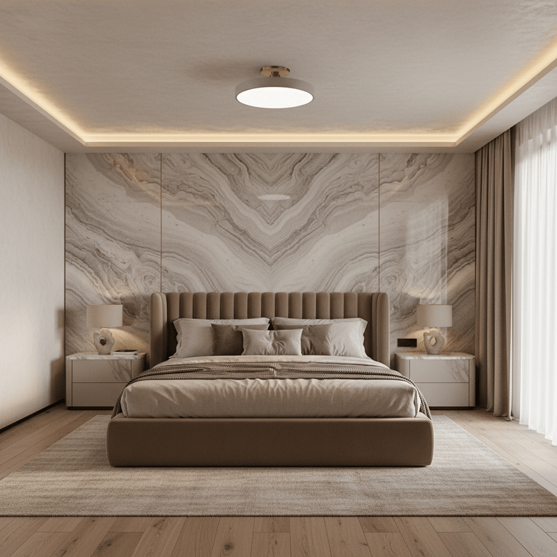 Nordic Flush Mount LED Ceiling Light - Ceiling Light | Zaevia