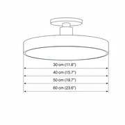 Nordic Flush Mount LED Ceiling Light - Ceiling Light | Zaevia