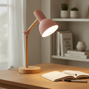 Zaevia Nordic Wooden LED Desk Lamp - Table Lamp | Zaevia
