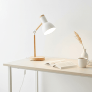 Zaevia Nordic Wooden LED Desk Lamp - Table Lamp | Zaevia