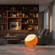 Zaevia Orbit: Mid - Century Orb Table Lamp - Table Lamp | Zaevia