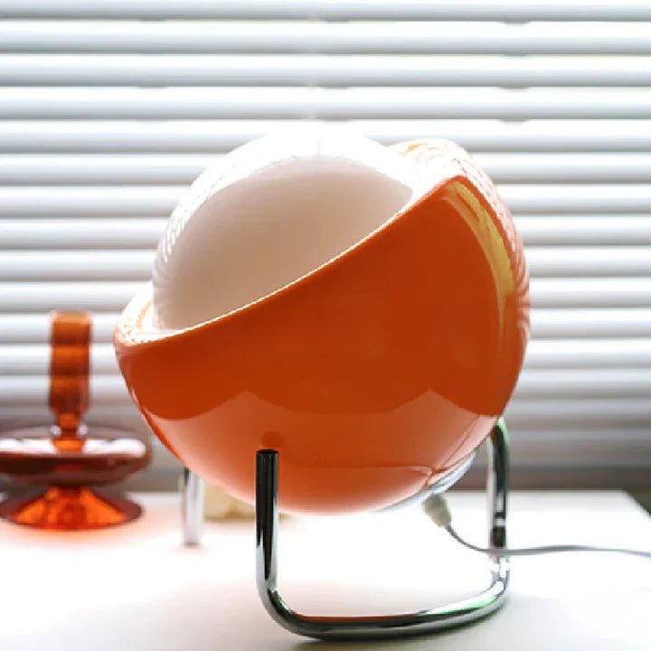 Zaevia Orbit: Mid - Century Orb Table Lamp - Table Lamp | Zaevia