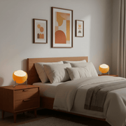 Zaevia Orbit: Mid - Century Orb Table Lamp - Table Lamp | Zaevia