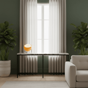 Zaevia Orbit: Mid - Century Orb Table Lamp - Table Lamp | Zaevia