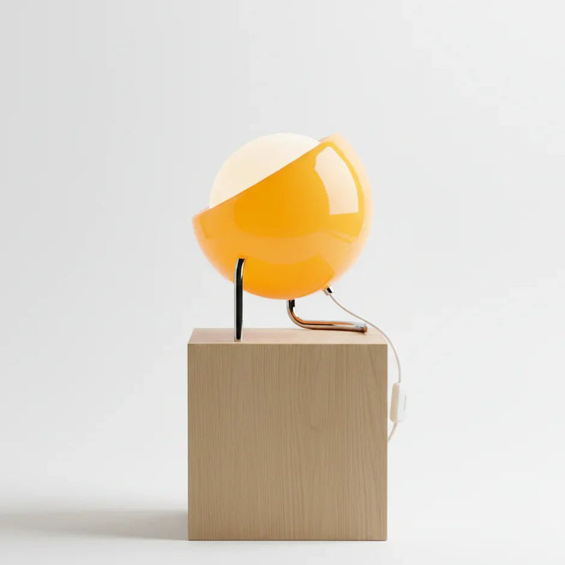 Zaevia Orbit: Mid - Century Orb Table Lamp - Table Lamp | Zaevia