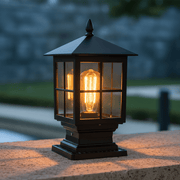 Zaevia Modern Mission Outdoor Post Light - Pathway Light | Zaevia