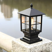 Zaevia Modern Mission Outdoor Post Light - Pathway Light | Zaevia