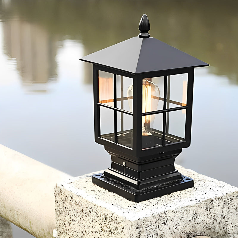 Zaevia Modern Mission Outdoor Post Light - Pathway Light | Zaevia