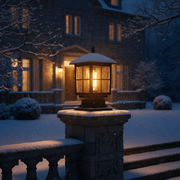 Zaevia Modern Mission Outdoor Post Light - Pathway Light | Zaevia