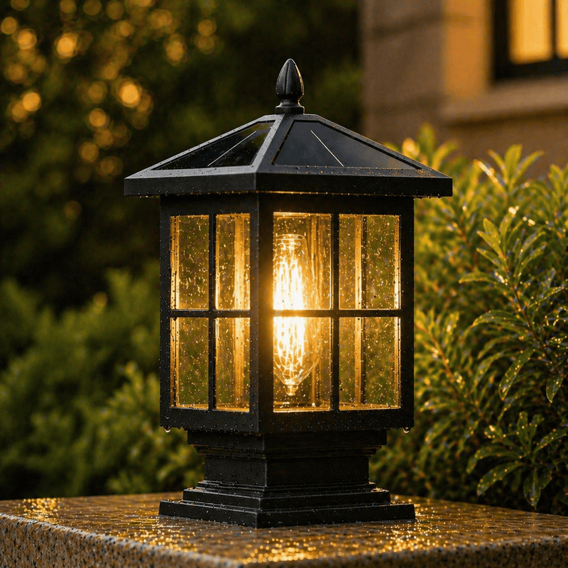 Zaevia Modern Mission Outdoor Post Light - Pathway Light | Zaevia